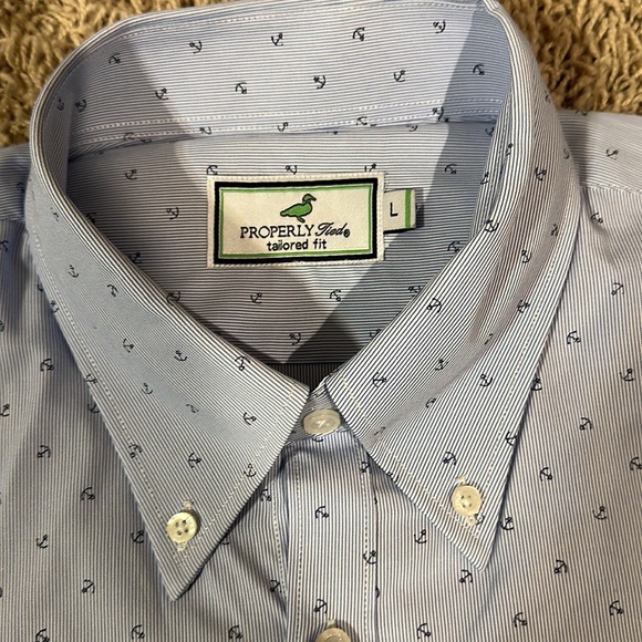 New with Tags Properly Tied Short Sleeve Button Up Shirt - Picture 4 of 5